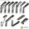 Ekena Millwork Hamilton Steel Bracket, Hammered Brown 2"W x 18"D x 18"H BKTM02X18X18HAHBR - alternate 10